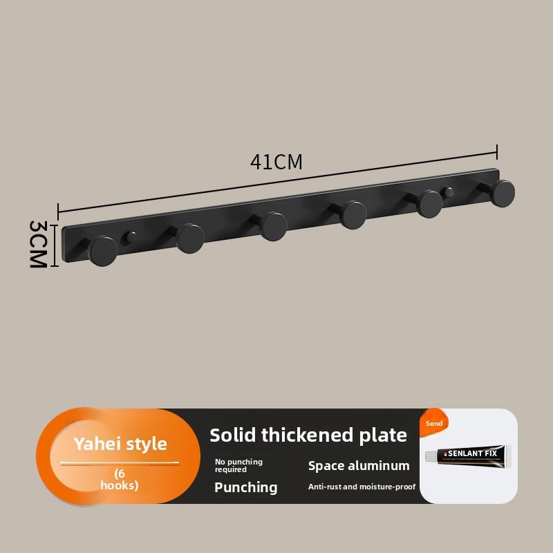 Lochfreie Wandmontierte Garderobe