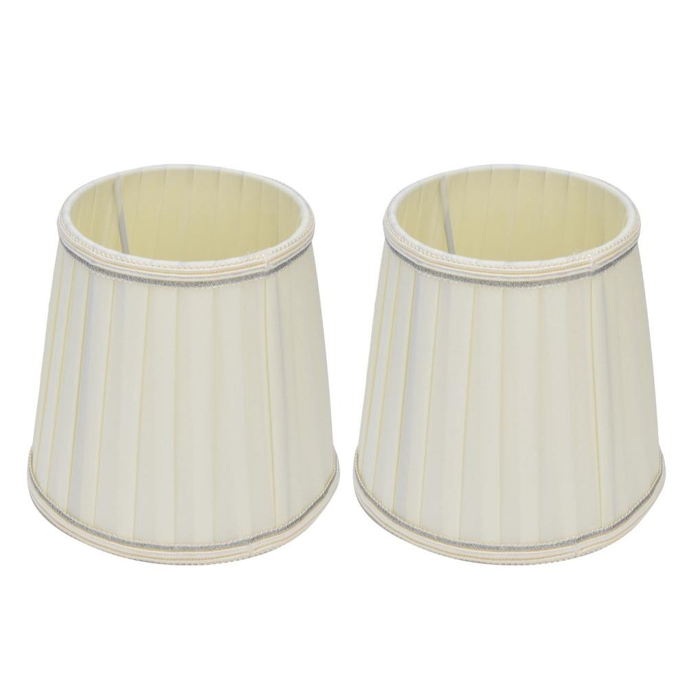 2PCS 5.5 inch Height Lampshade Fabric Chandelier Lamp Shades Modern Wall Lamp Shade  Floor Lamp