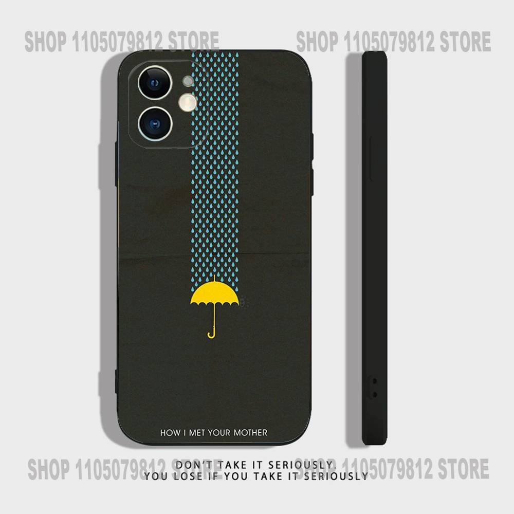 How I Met Your Mother Himym Phone Case For iPhone 17 16,15,14,13,12,11,Pro,XS,Max,XR,Plus,Mini Soft Silicone Black Shockproof