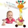 Electric Singing, Light-up and Talking Plush Giraffe Toy – a Festive Gift