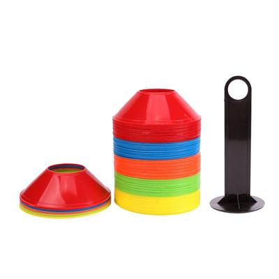 Mini Robuster Runder Logo Trainingskegel & Hindernismarkierer für Fußball