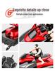2.4G High-Speed Remote Control Motorcycle Speedboat - Electric Yacht Model Toy for Kids