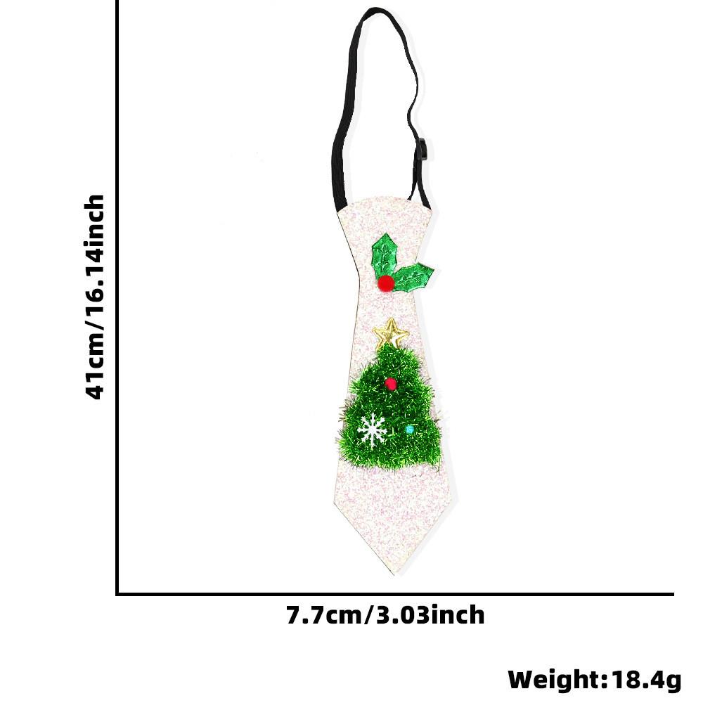 Christmas Charming Felt Tie Collection With Vibrant Colors Of Snowmen And Reindeer Themes