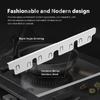 2Pcs Stainless Steel Stove Gap Covers Snug Fit Adjustable Length Oven Side Gap Fillers Anti Rust Heat Resistant Stove Counter