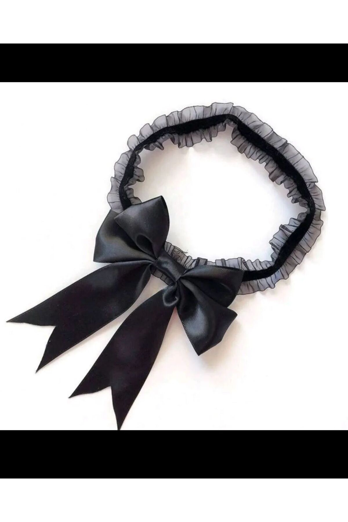 

Women s Fashion New Garter Ribbon Detailed Garter One size