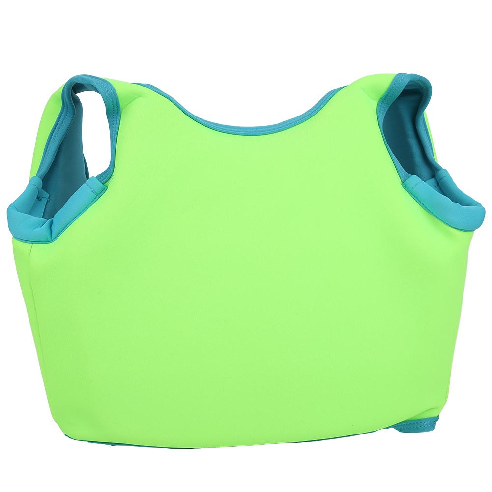 Neoprene Unisex Children Life Jacket Buoyancy Swim Trainer Floating Safety Vest for Drifting SwimmingGreen M
