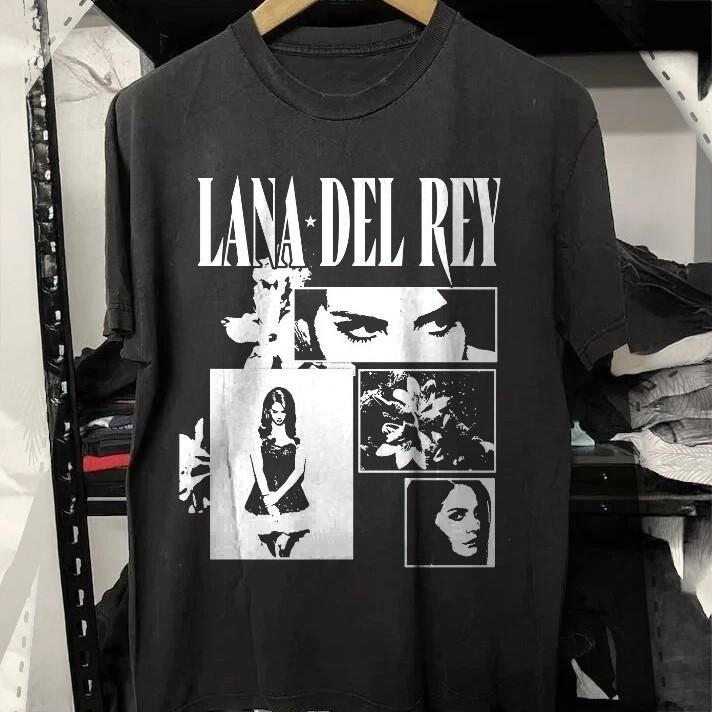 Lana Del Rey Singer Vintage Music Fan Graphic Tee