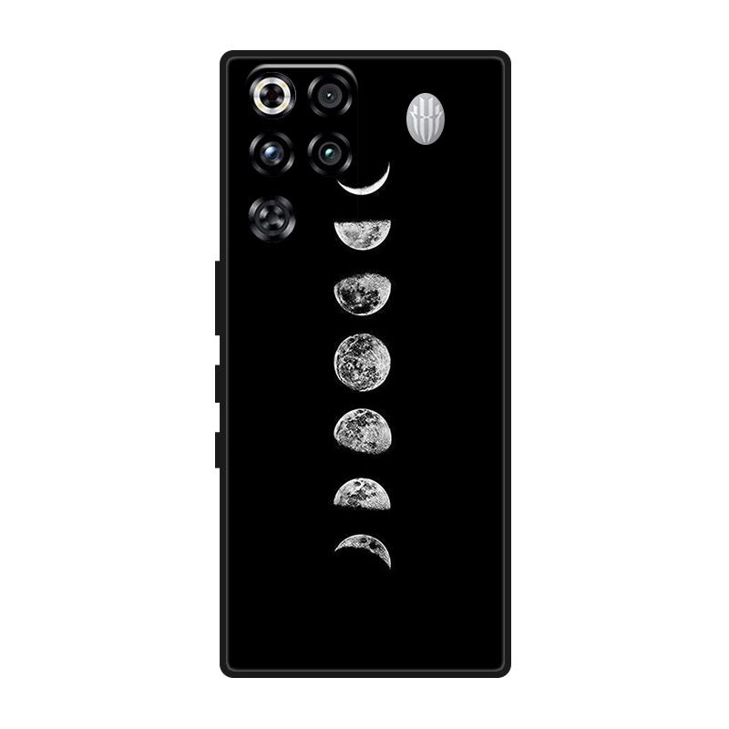 Case For Nubia Red Magic 11 Pro Plus Case Cool Silicone Protective Cover for Red Magic 11 Pro+ 5G Bumper Fundas Black Coque