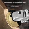 84mm Curved Woodworking Sanding Disc for Angle Grinders - Sharpening, Polishing Wheel, and Tea Tray Shaping.
