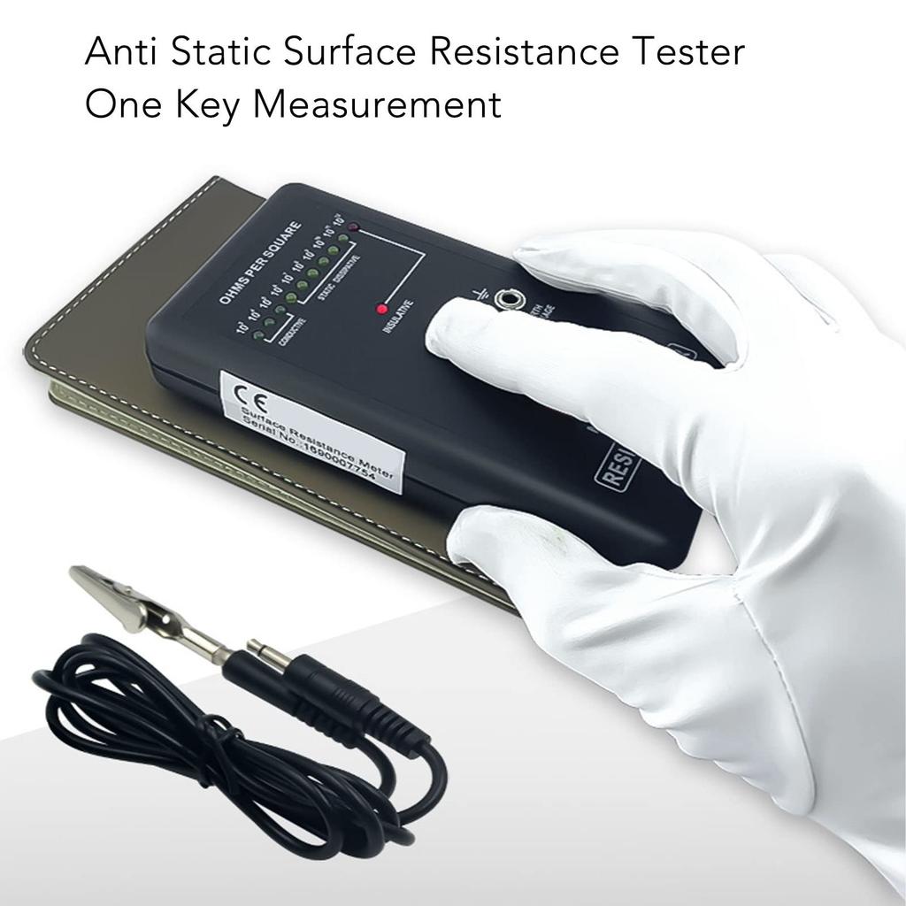Resistance Surface Resistance Static Electricity Resistance Resistance Smart Multimeter Meter, Meter, Self-Calibration, Anti-Static, Tester,