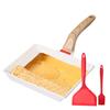 Nonstick Tamagoyaki Egg Frying Pan Japanese Omelette Pan Non-Stick Coating Pancake Egg Pan Steak Pan Breakfast Kitchen Cookware
