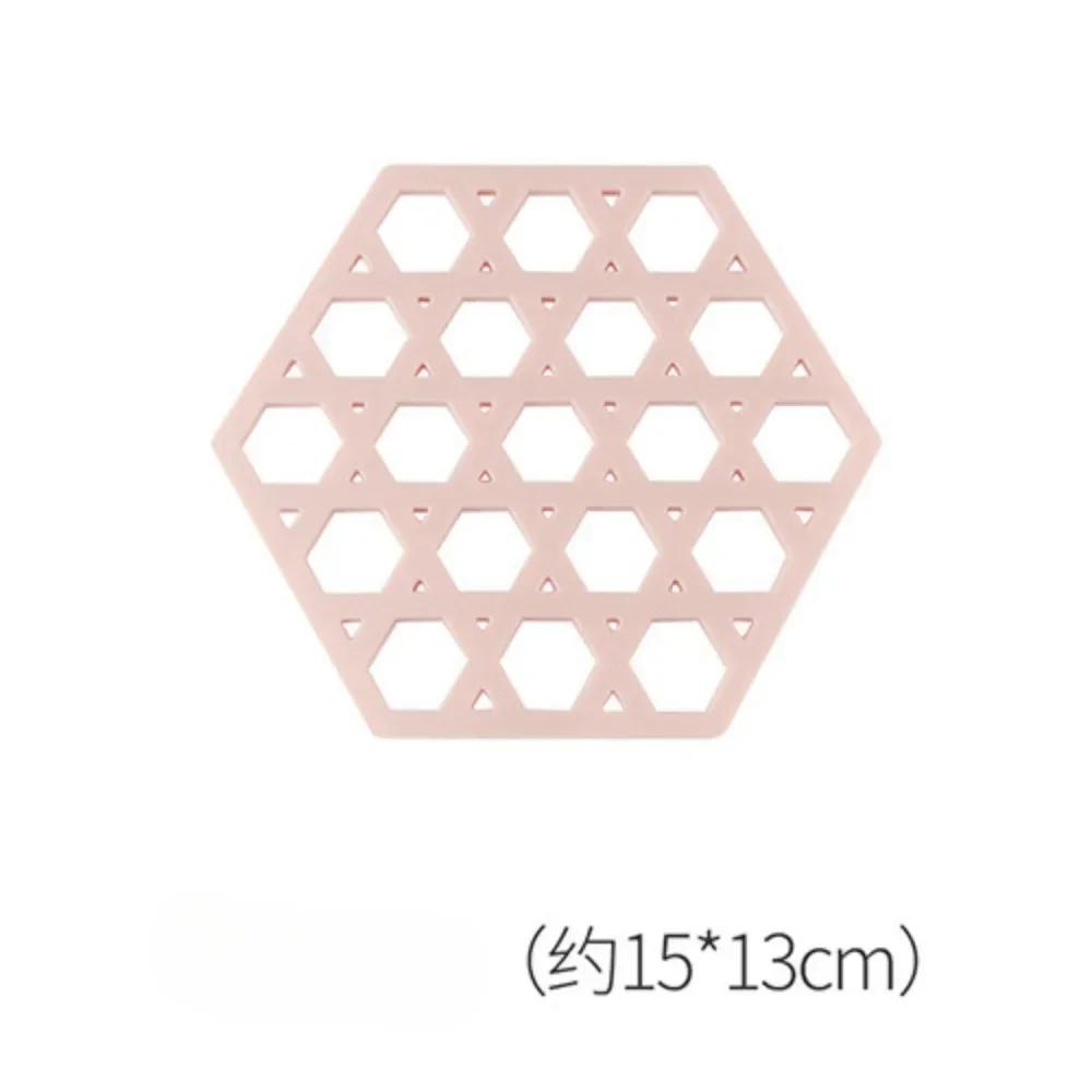 

10Pcs Nordic Table Mat Insulated Pot Household Kitchen Simple Thickened Anti-hot Placemat Plate Mat Bowl Cup L