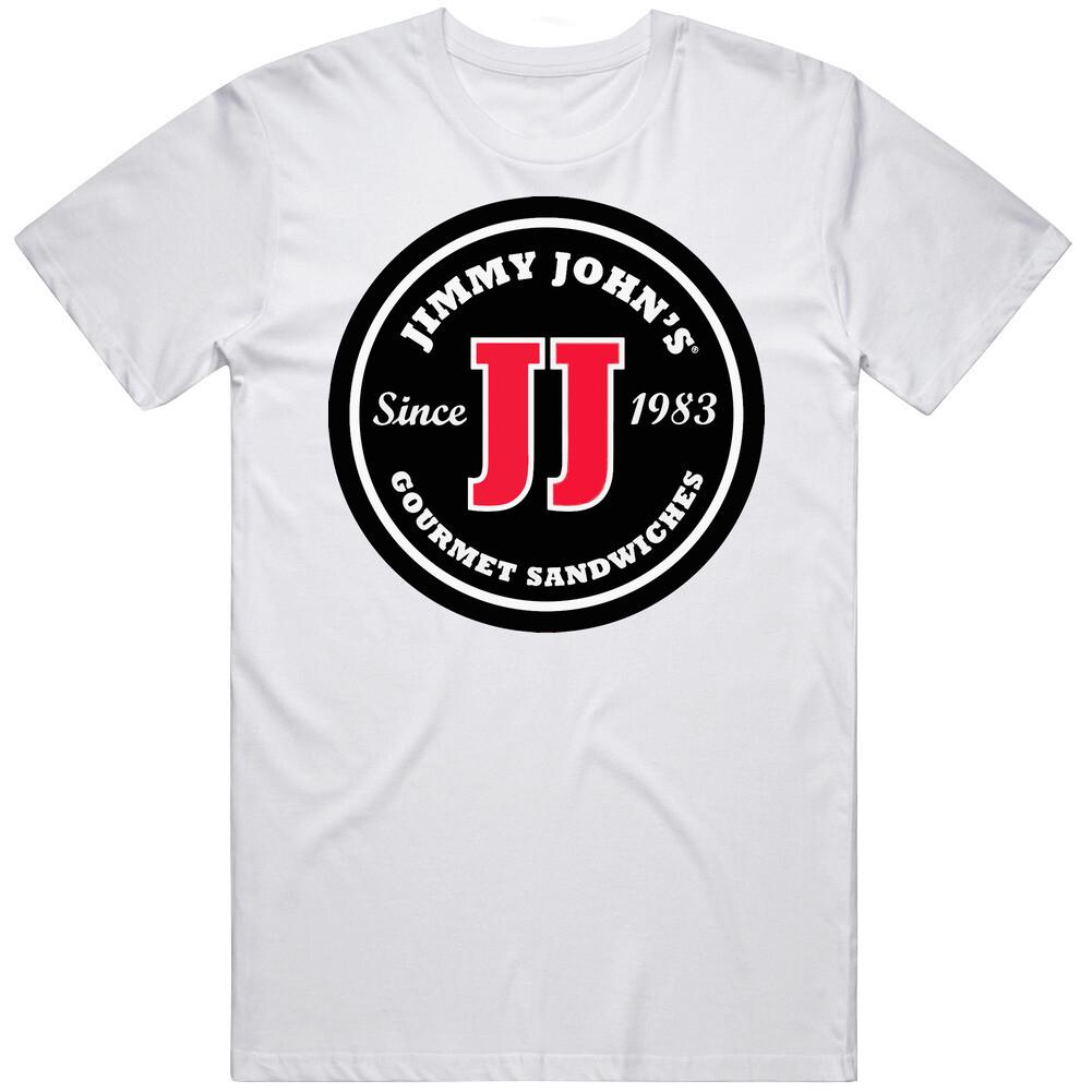Jimmy Johns Gourmet Sandwiches Sub Sandwhich Restaurant T Shirt Mens Womens Tees Top M
