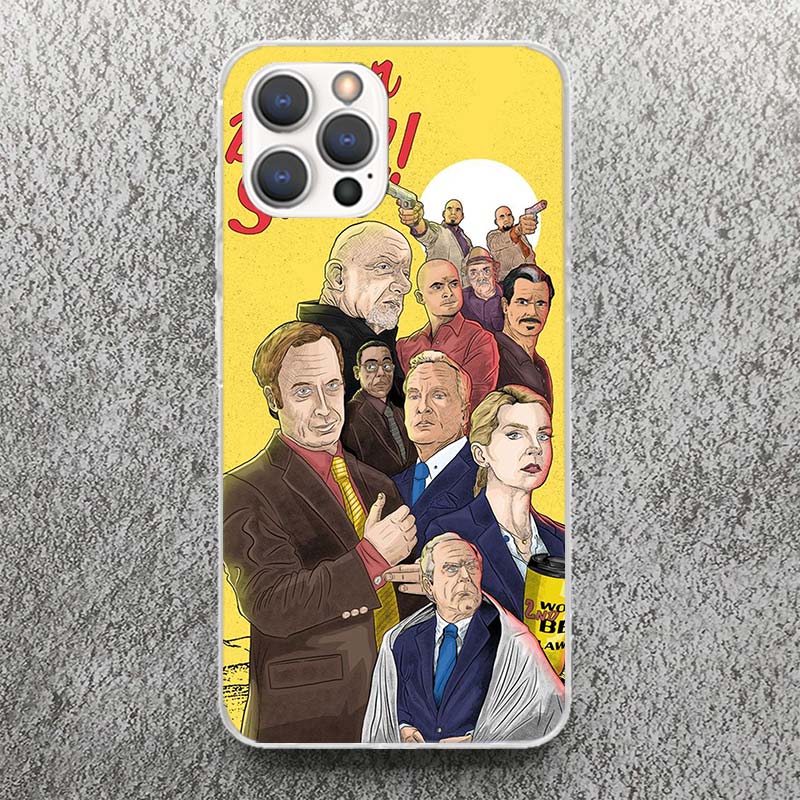 Better Call Saul TV Phone Case For iPhone 17 16 15 14 13 12 11 Pro Max Mini Plus Air 7 SE 8 Soft Silicone Print Shell Funda For