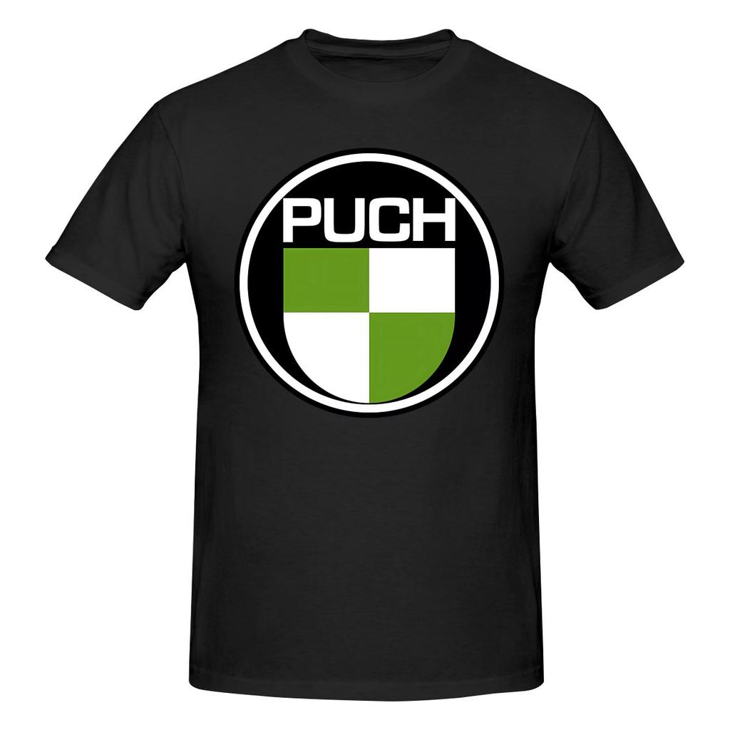 T-shirt Sportiva con Logo Puch Sportiva Minimalista Colori Morandi T-shirt