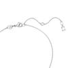 Swarovski Rhodium Interlocking Loop Necklace 5670251