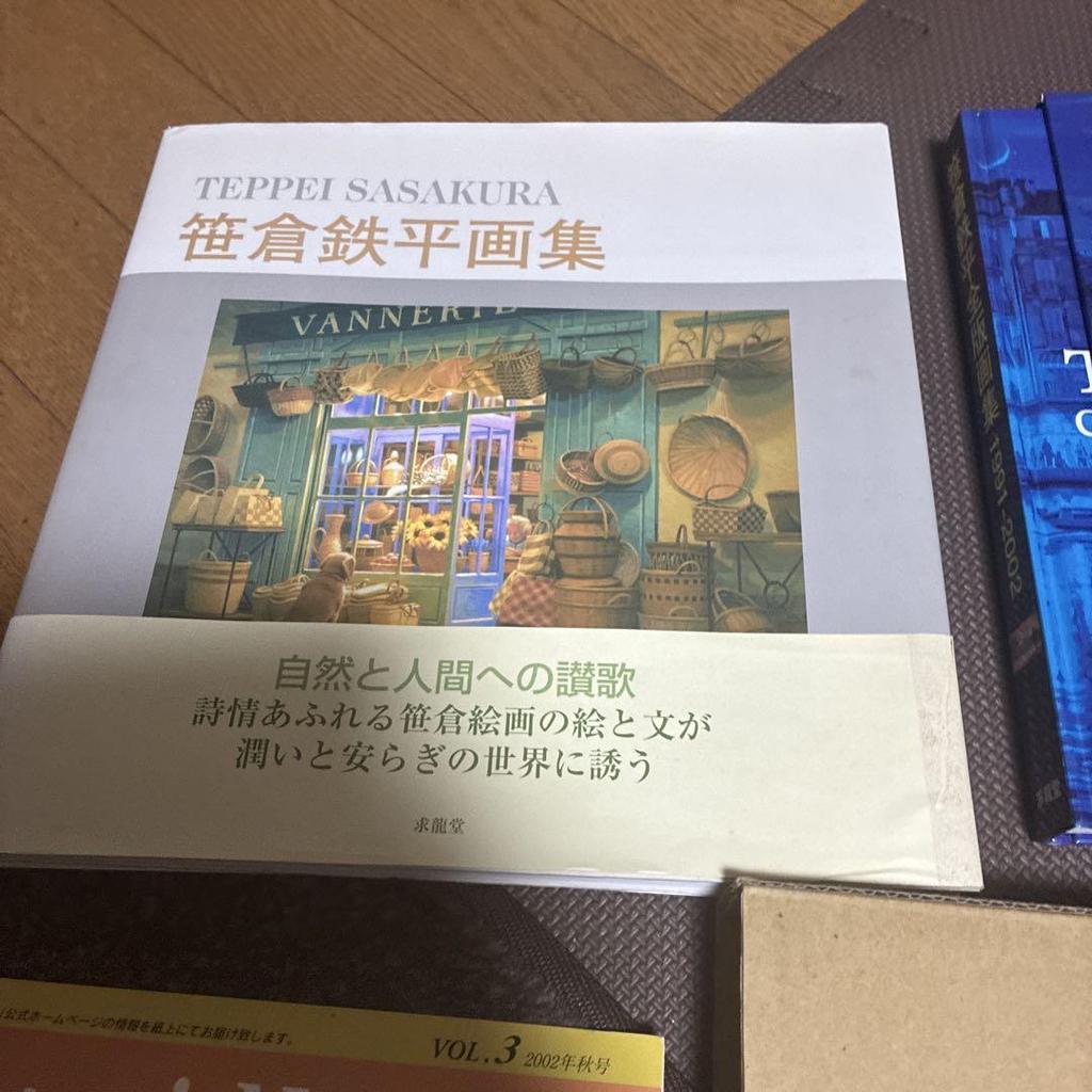 [USED] Teppei Sasakura Complete Print Collection 1991-2002 (out of print) Teppei Sasakura Art Collection (2 pieces)