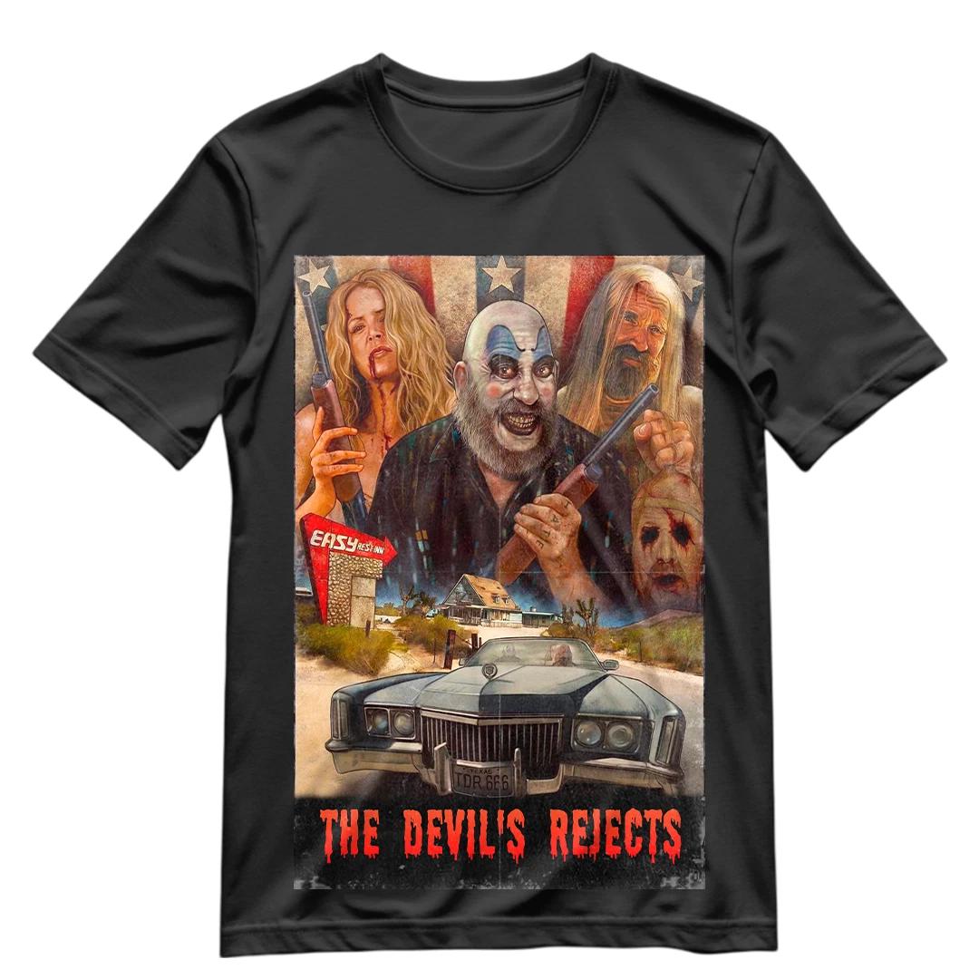 

Футболка House of a 1000 Corpses Футболка The Devils Rejects S-3X Капитан Спалдинг 4XL