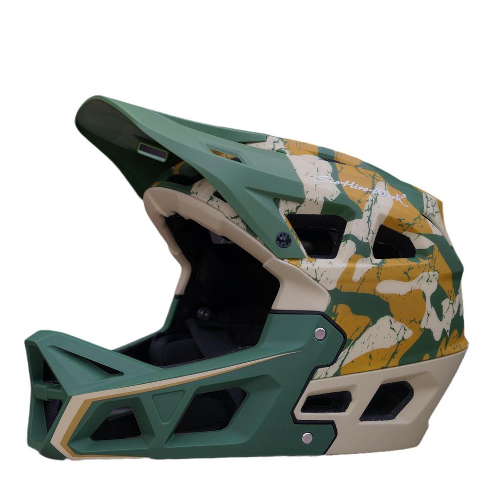 SCOHIROWORK Super Light Full Face BMX & Mountain DH Off-road Helmet