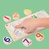 Montessori Color Number Cognition Matching Egg Puzzle Wooden Dinosaur Egg Pairing Children's Educational Toys Thinking Training