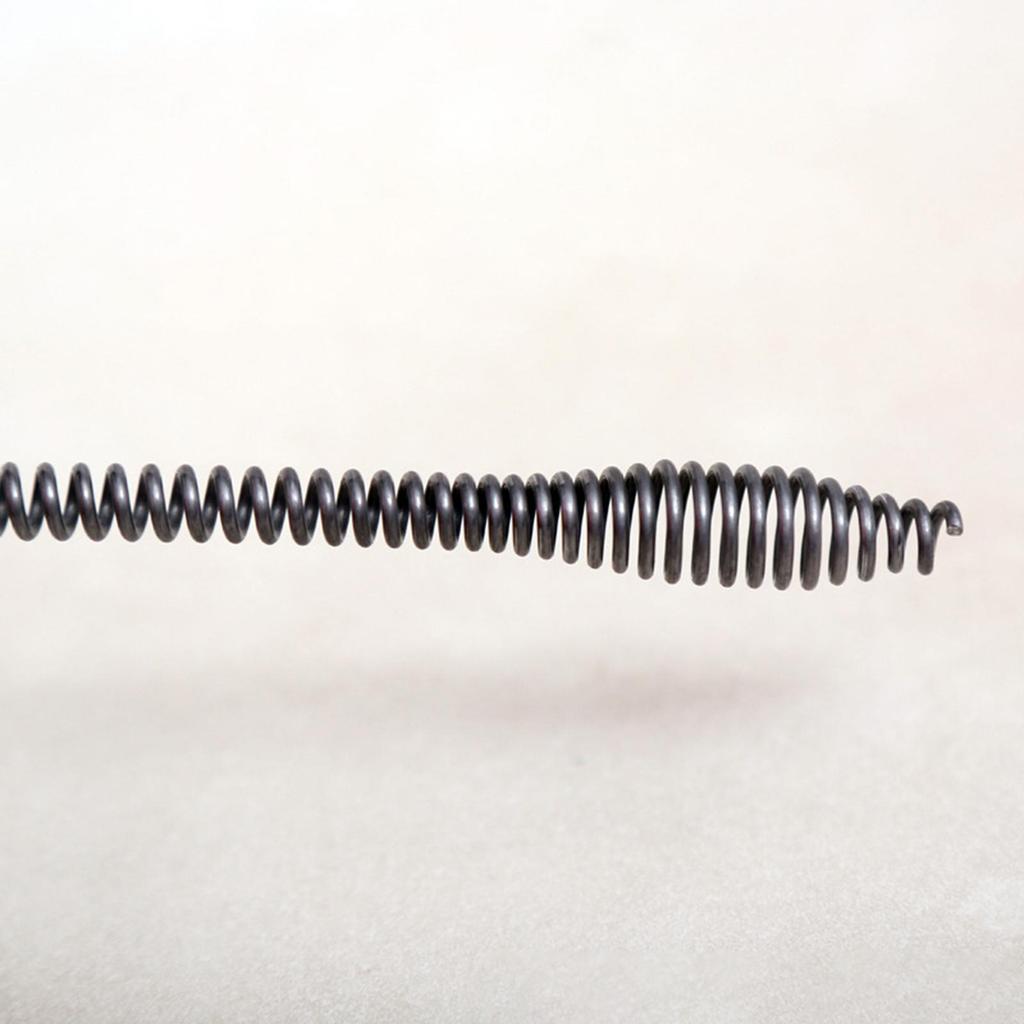 Cable Efficient Spring Steel Drain Cleaner Flexible Plumbing Auger Tool Metal Construction Suitable