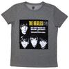 The Beatles Ladies Slim Fit T-Shirt: VJ Secret Sleeve OFFICIAL NEW