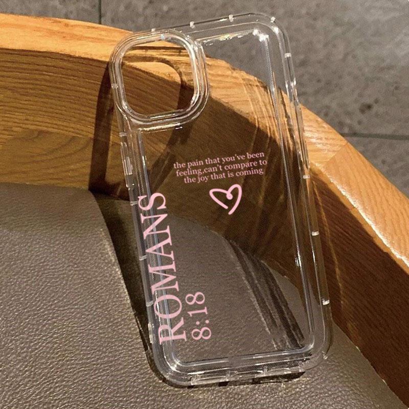 

Jesus Heart Slogan Color Block Phone Case for Redmi Note 13 12 11 Pro Plus 5G 12S 11S 12C 13C Airbag Transparent Cover Redmi Note 11 Pro