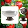 Decorative Pedestal Bowl Bowls Serving Tray Portable Decor Fruit Dish Holder for