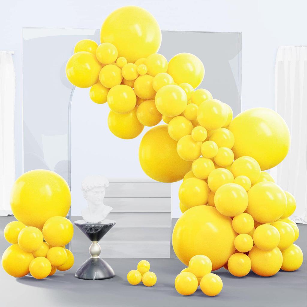 Latex Balloons Pack of 4 Assorted Sizes for Party Decoration Birthday Events and Celebrations Durable Material