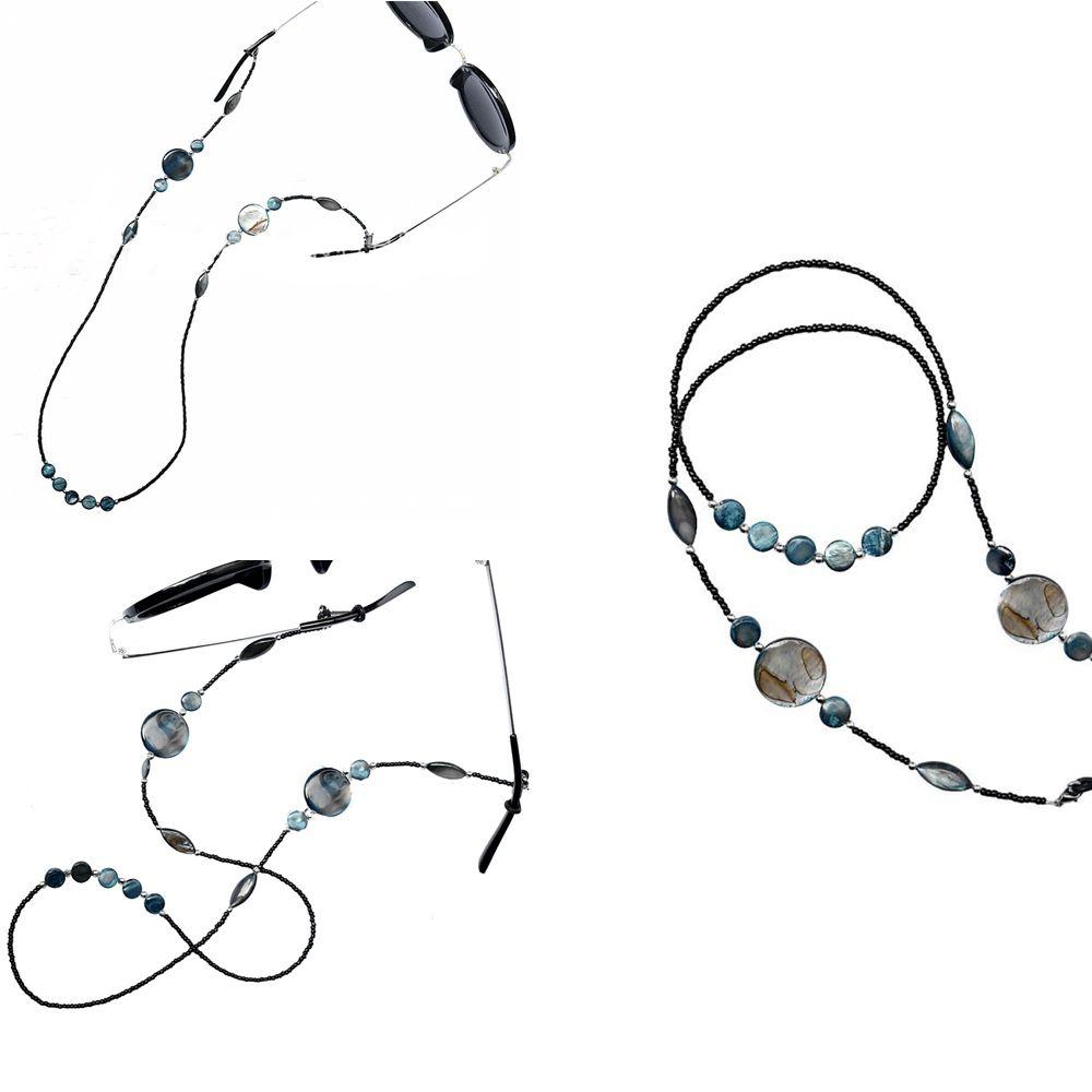 Cords Glass Beads Women Eyewear Retainer Glasses Chain Beaded Eyeglass Lanyard Sunglasses Chain