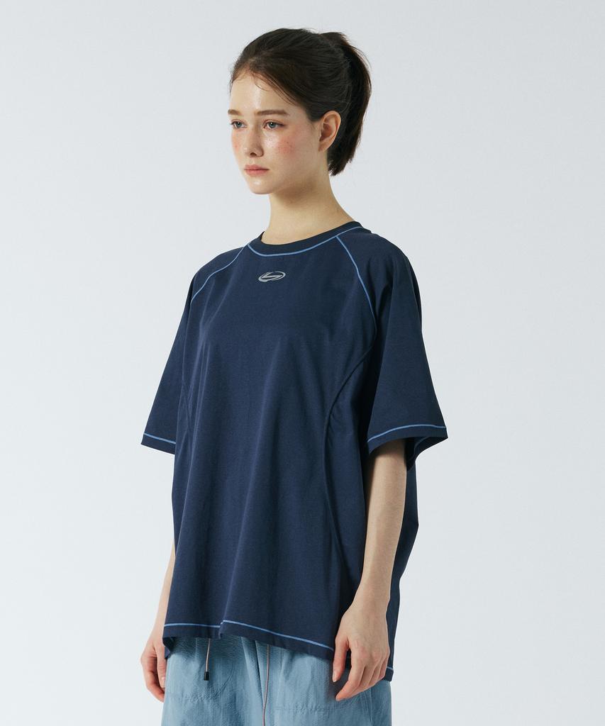 Sanlo [Unisex] Quick-Dry Lightweight Short Sleeve - Navy