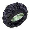 Shein Temu Double-Layer Elastic Satin Sleep Cap for Women