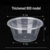 Disposable Round Takeaway Food Container