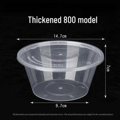 Disposable Round Takeaway Food Container