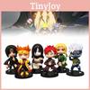 Naruto 6pcs Cartoon Character Pvc Toy Model Decoration Child Gift Christmas