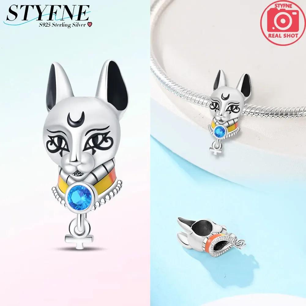 Kupfer Mumien Pyramide Zweiteiliges Set Charm Anhänger Passen Original Charm Armband DIY Perlen Für Frauen Schmuck Geschenk