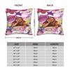 Lizzies Cartoon McGuires Pillow Case  Soft Pillow Cover Kawaii Pillowcases For Sofa Car Home Decor