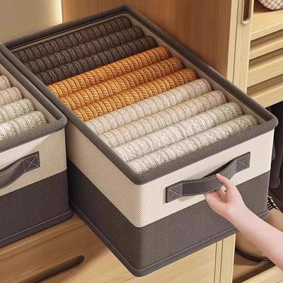 Scatola portaoggetti per camera da letto Scomparto portaoggetti per vestiti Organizzazione , Scatola portaoggetti in tessuto non tessuto Scatola organizer da scrivania