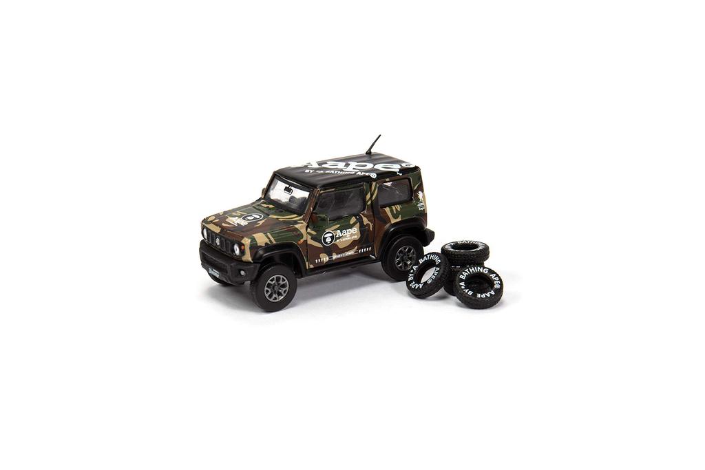 [Hong Kong Toy East Special Order] BM CREATIONS 1/64 Scale Suzuki Jimny Sierra (JB74) 2018 X "Aape" Right-Hand Drive BM64B0011