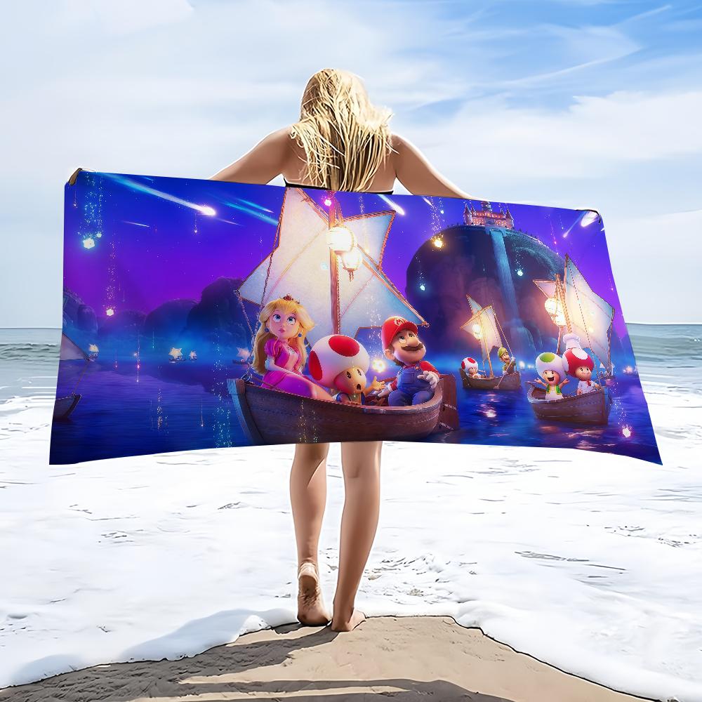 RTT G-galaxy Towel Beach Bath Quick-Drying Super Lightweight Portable Sauna Camping Movie Swim Pool M-marios-es Travel