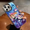 Cartoon Paws P-Patrols Phone Case For For iPhone 18 16 Pro Max 15 Pro 14 Plus 12 13 X XS Max XR 11 Pro Colorful Silver Cover