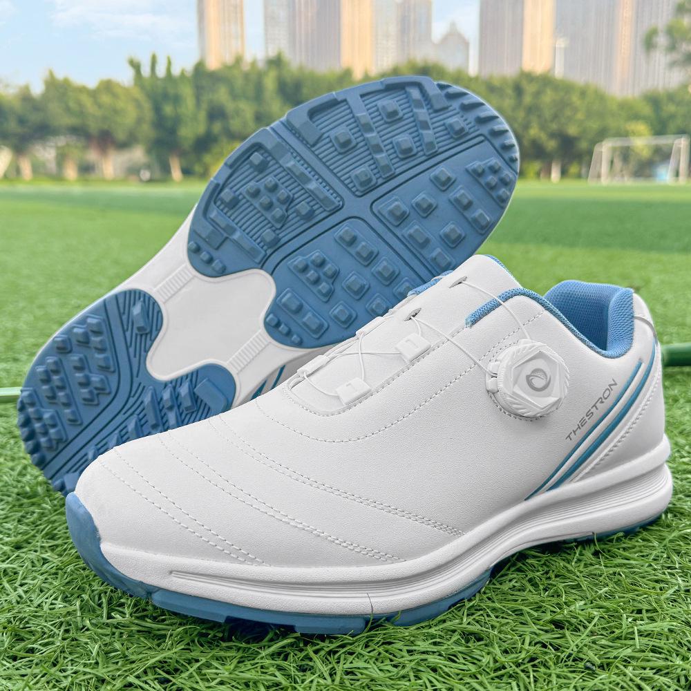 New Wear-Resistant Spike-less Golf Shoes: Outdoor Anti-Slip Training Footwear