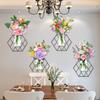 XY9016 Creative Green Plant Wall Decoration Wall Sticker Room Bedroom Wall Decoration Self-adhesive Wall Sticker