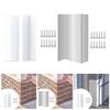 2x Wall Corner Guards for Residential and Commercial Professional Wall Protection Easy to Install for Hospital Shopping Mall