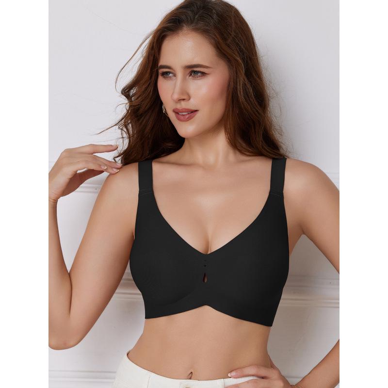 Nahtloser bügelloser Alltags-BH mit Jelly-Gel-Cups