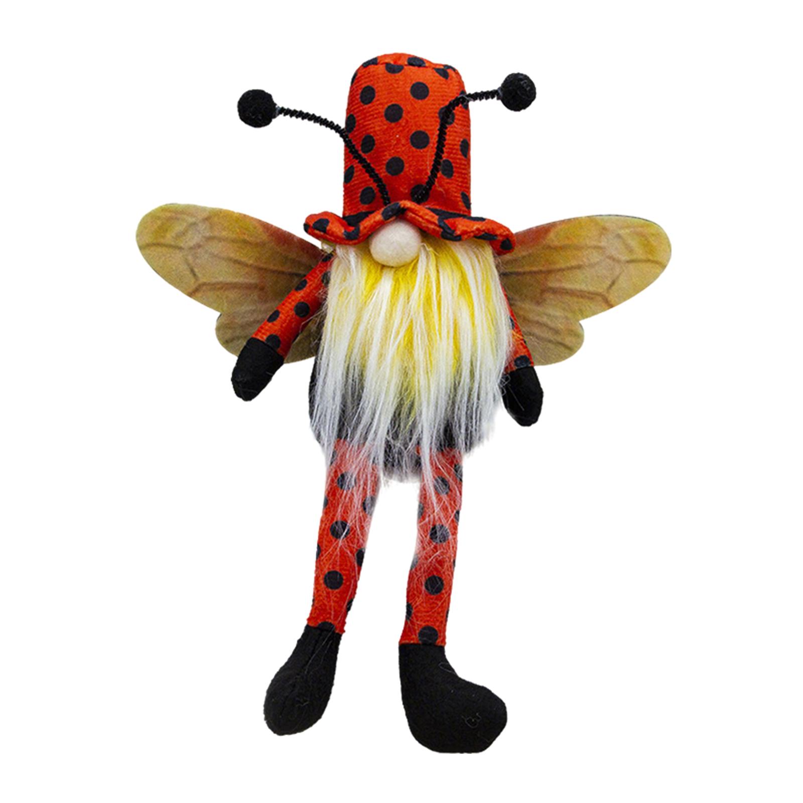Bee Festival Sunflower Gnome Doll  Festival Sunflower Faceless Doll Decoration Accessories One Size