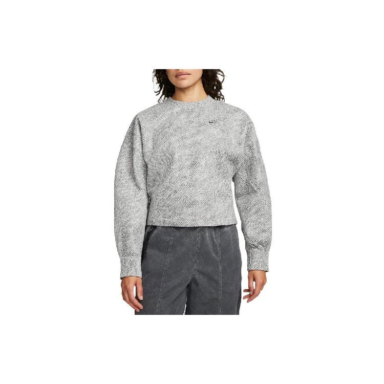 New Nike Sweatshirts Women's Gray DQ7908-077