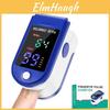 Lk87 Finger Tip Pulse Oximeter Heart Rate Monitor Abs Material 2020 Release Four-color Screen English Version Lightweight 65g