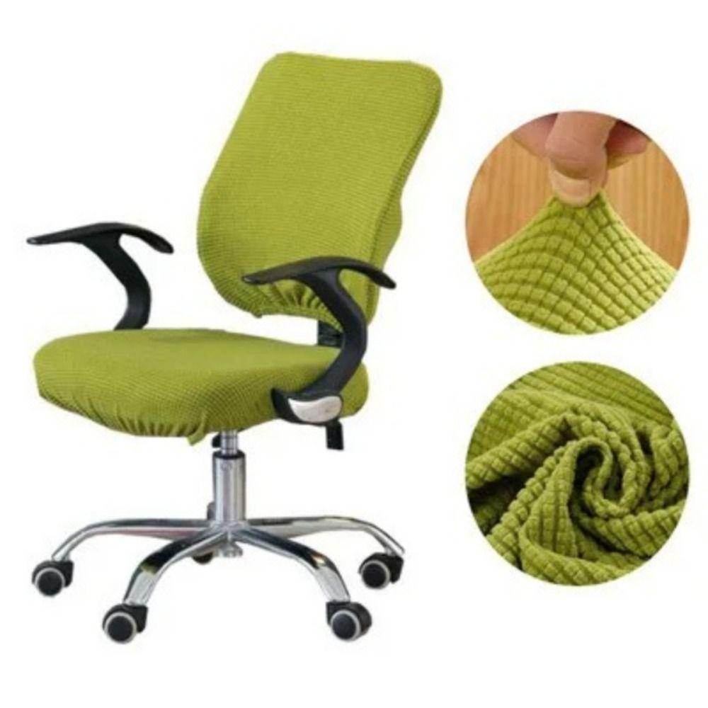 2Pcs/Set Stretchable Office Chair Cover Soft Restaurant Stool Cover Computer Chair Cover  Kitchen