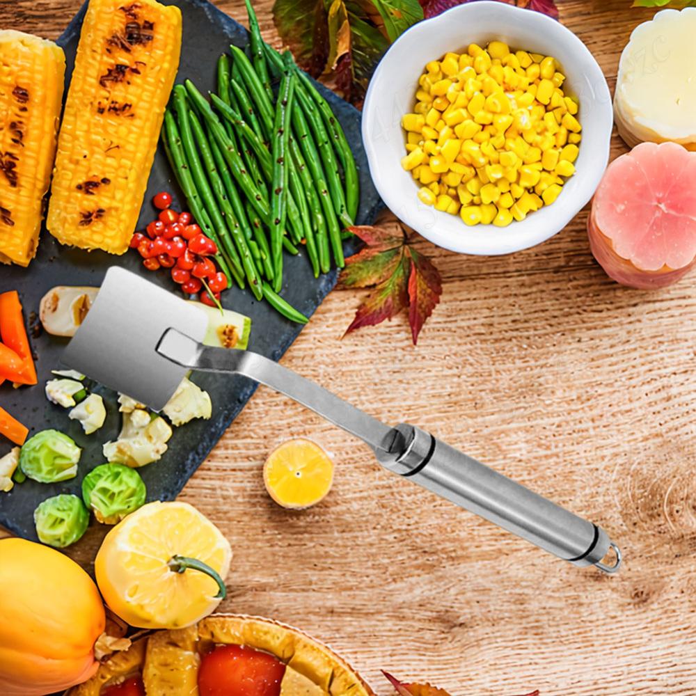 Stainless Steel Corn Peeler Corn On The Cob Remover Corn Cob Stripper Tool Corn Kernel Remover Tool Kitchen Fruit Vegetable Tool